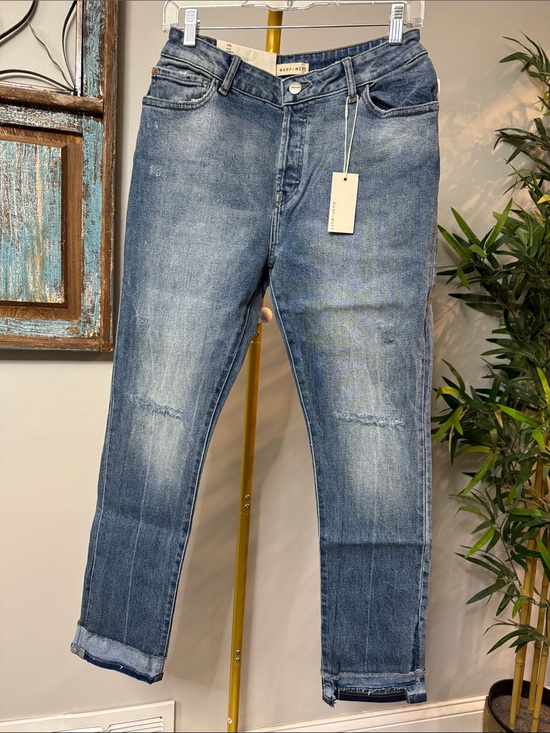 Warp + Weft Denim - Warp + Weft CDC Paris Cigarette LBlue Slim Straight denim Jeans NWT 27